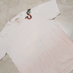 Sean John Mens 3XL Embroidered Snake Tee‎ T Shirt Streetwear